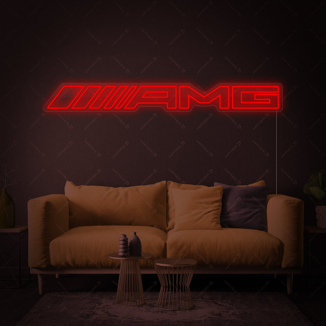 "AMG" Neonskilt