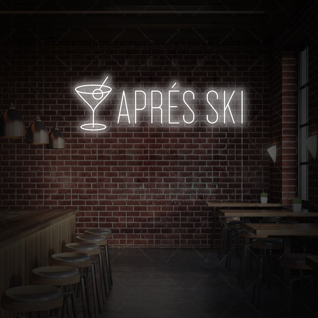 "Après Ski" Neonskilt