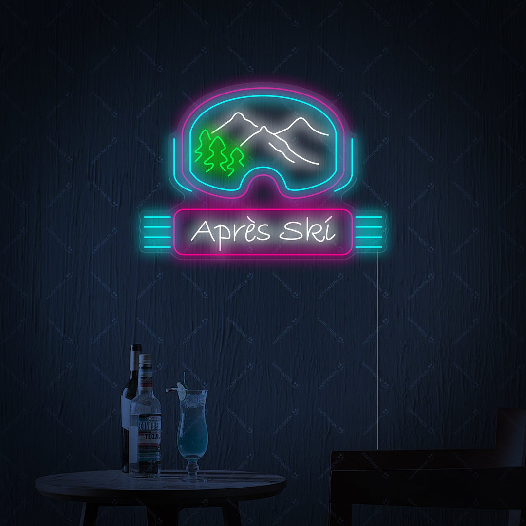 "Apres Ski" Neonskilt