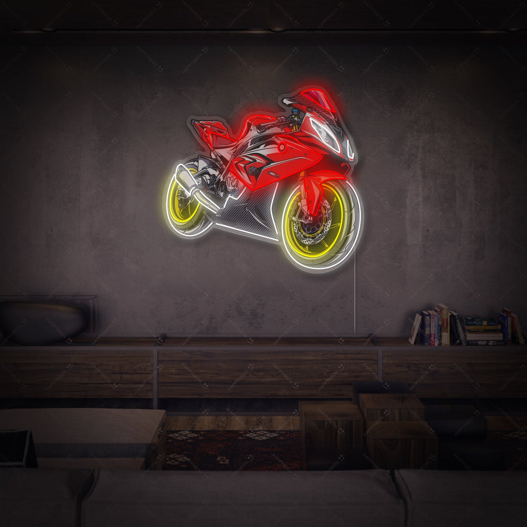 "Motorcykel" Neonskilt