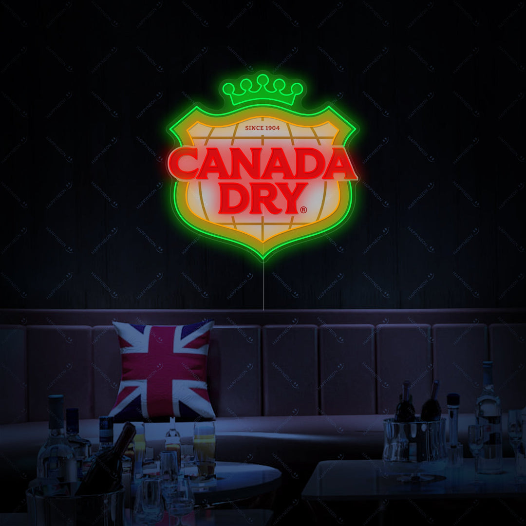 "Canada Dry" Neonskilt