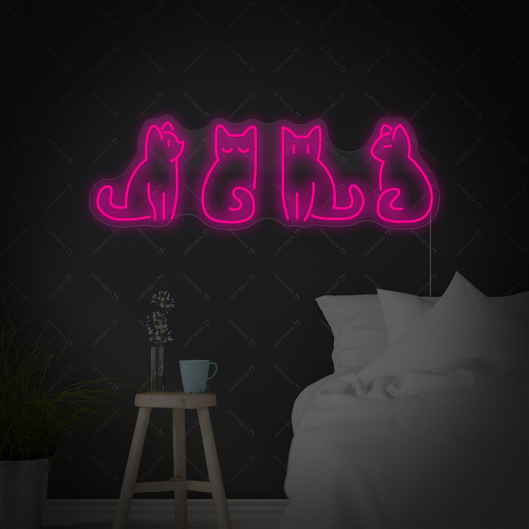 "Katte" Neonskilt