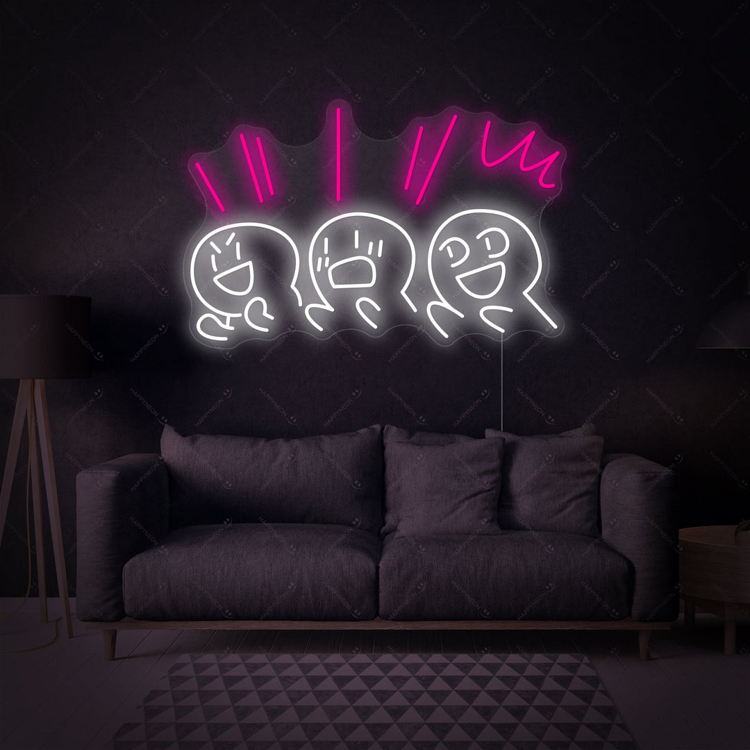 "Cheer Up" Neonskilt