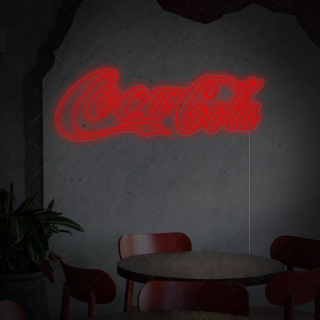 "Cola Logo" Neonskilt