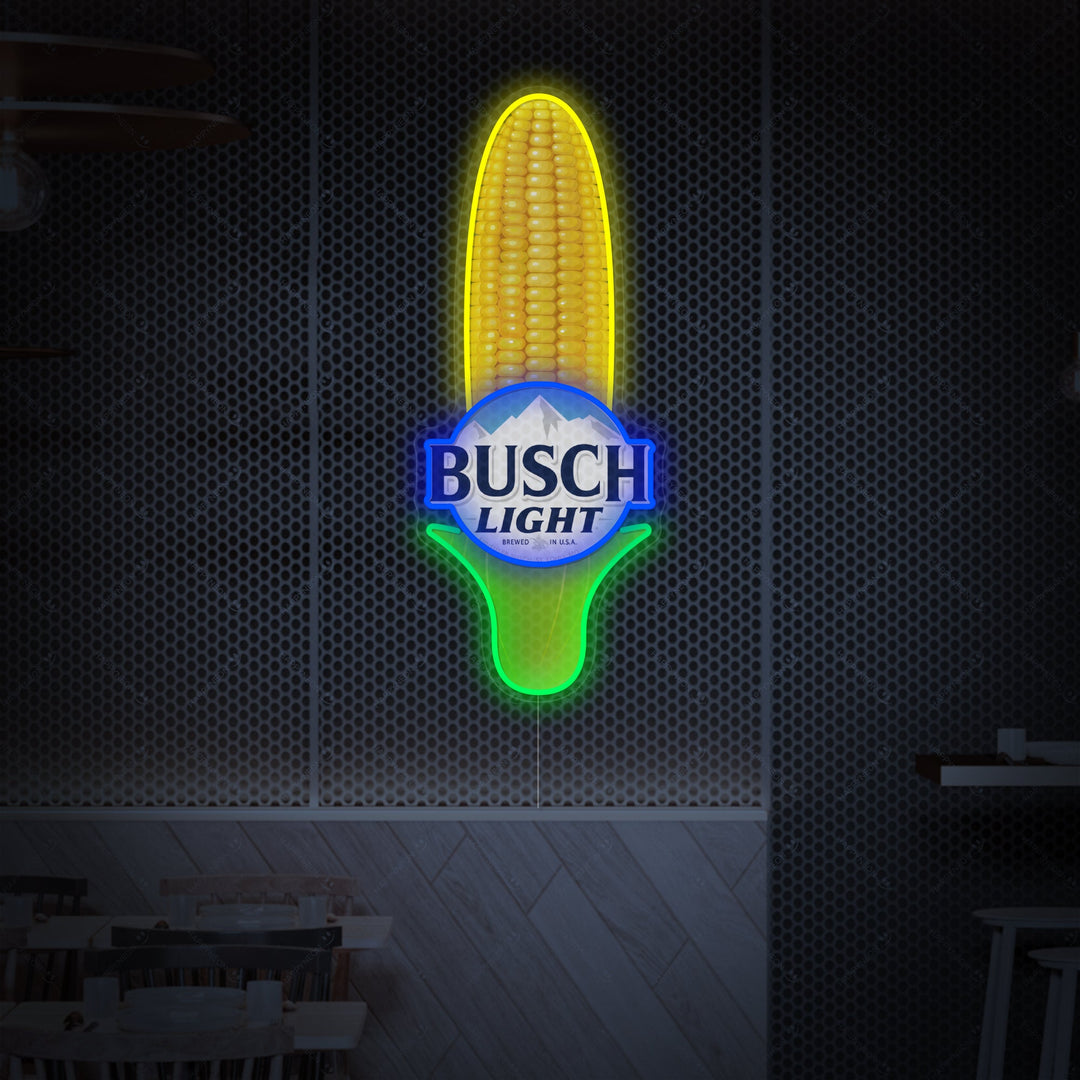 "Corn Beer Logo" Neonskilt