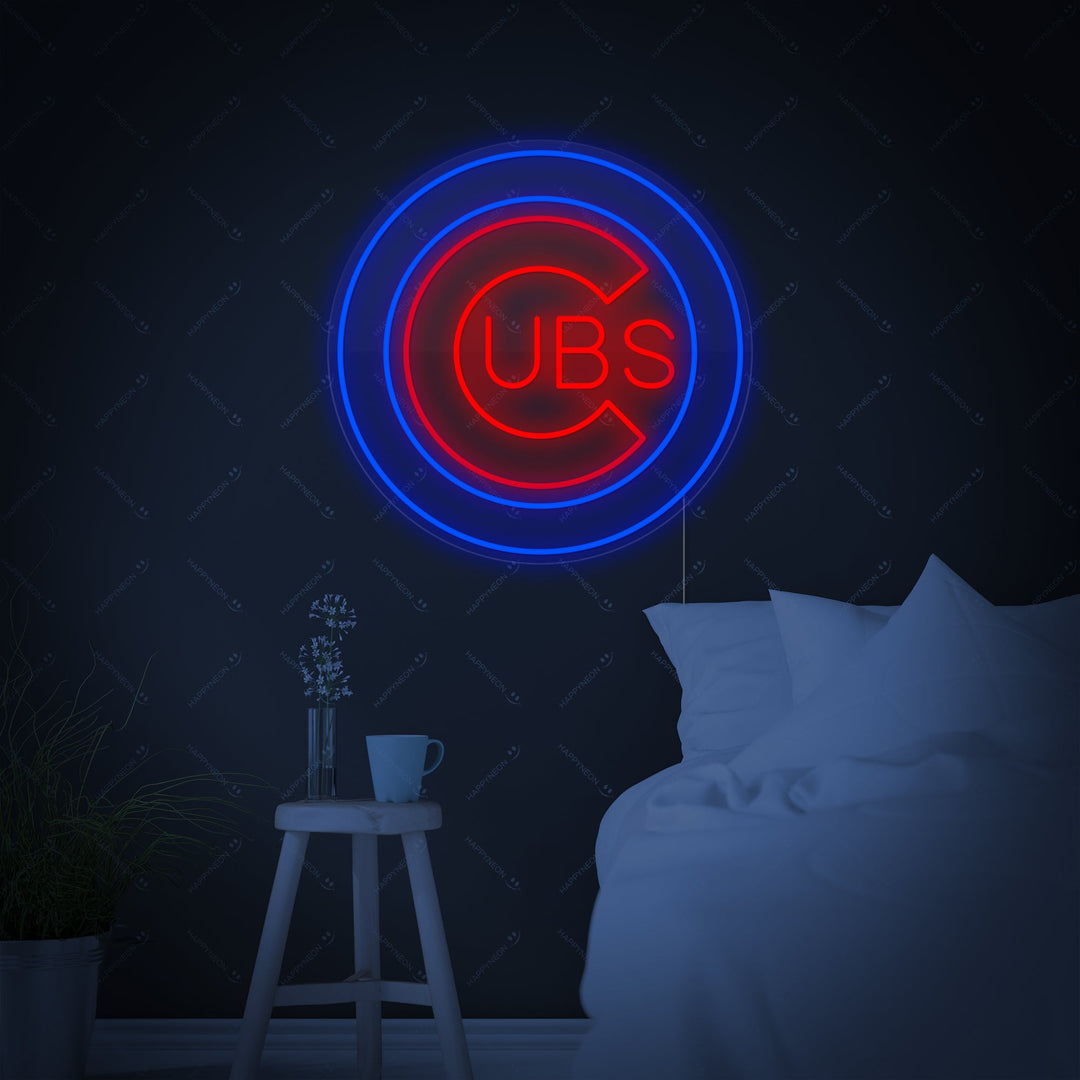 "CUBS" Neonskilt
