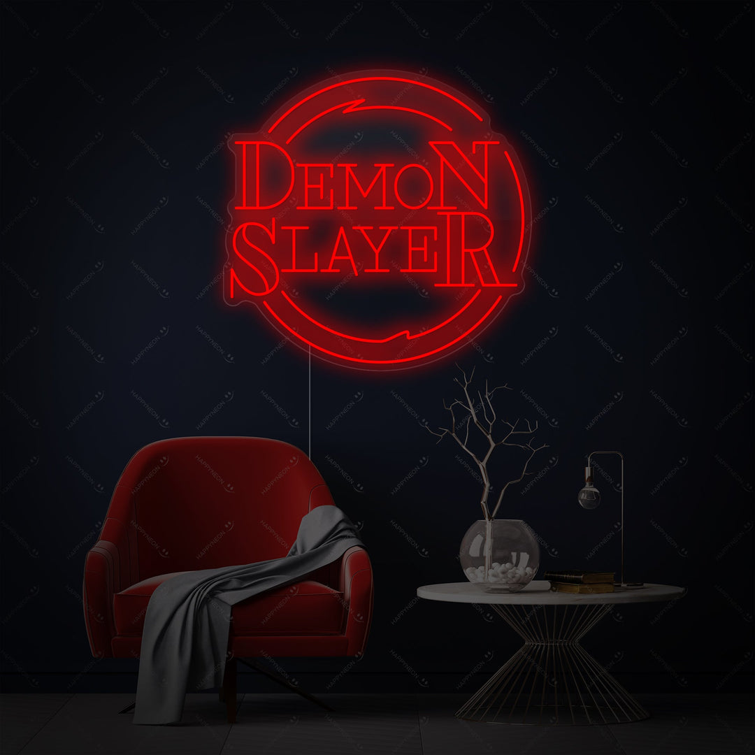 "Demon Slayer" Neonskilt
