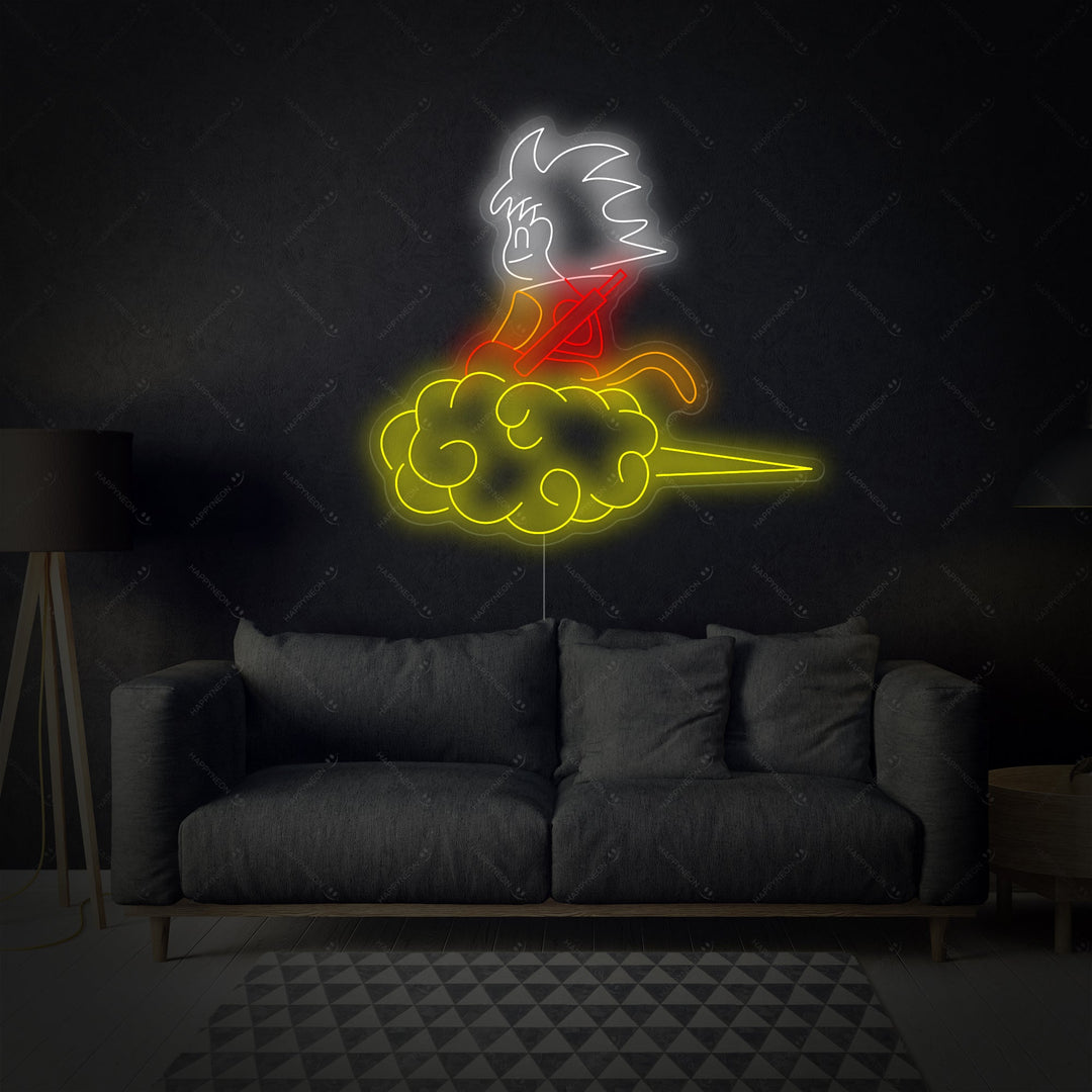 "Dragon Ball Goku" Neonskilt