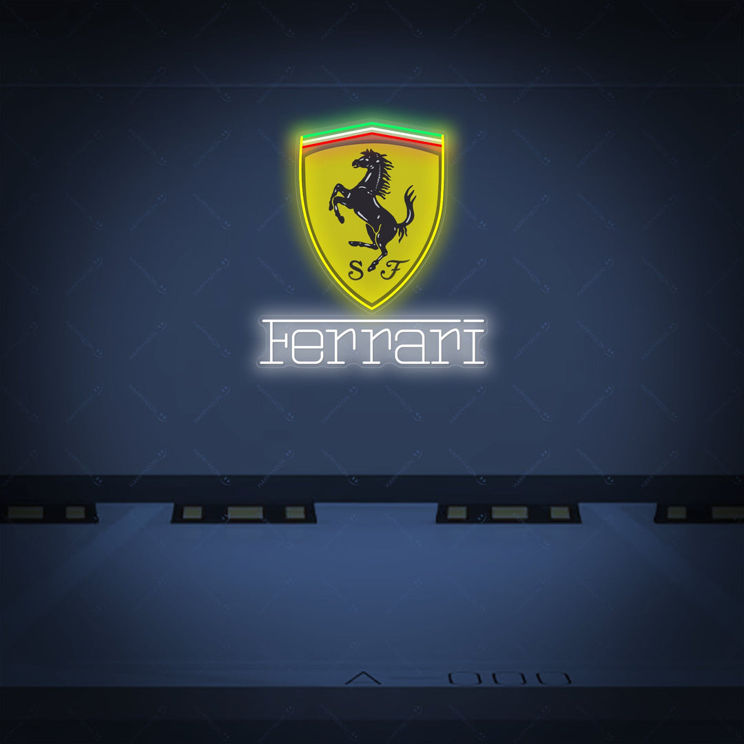 "Ferra-Car" Neonskilt