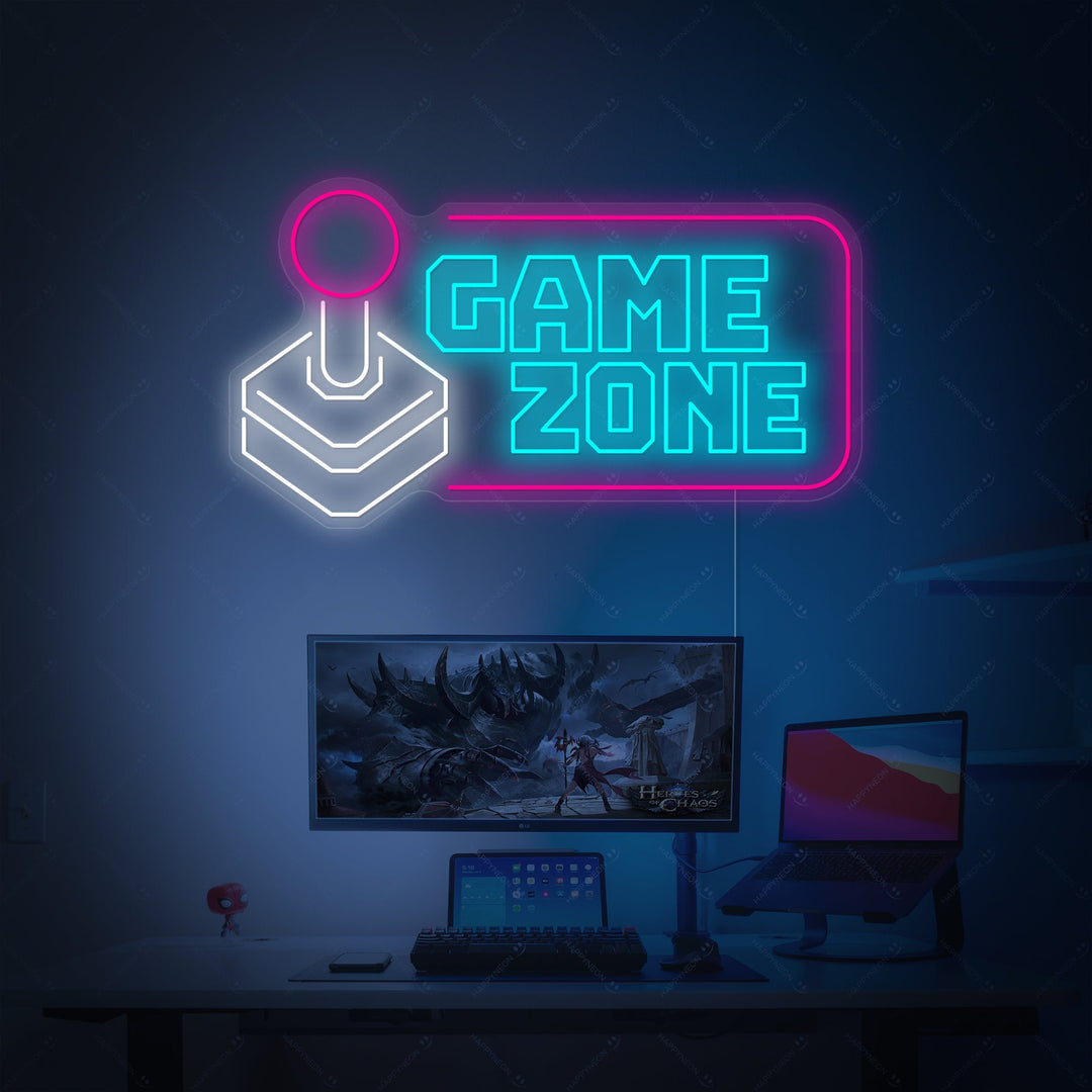 "Game Zone" Neonskilt