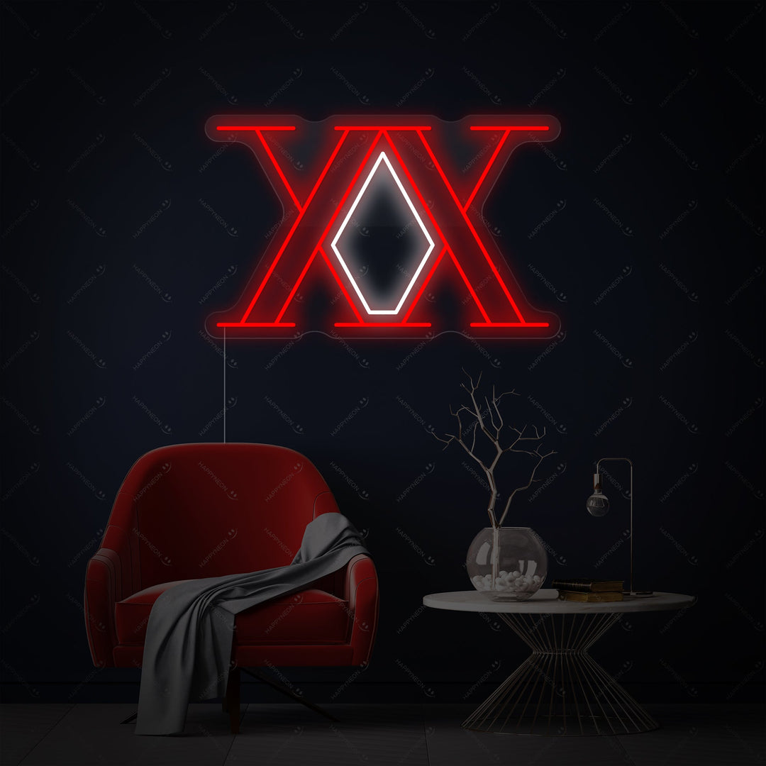 "Hunter X Hunter" Neonskilt