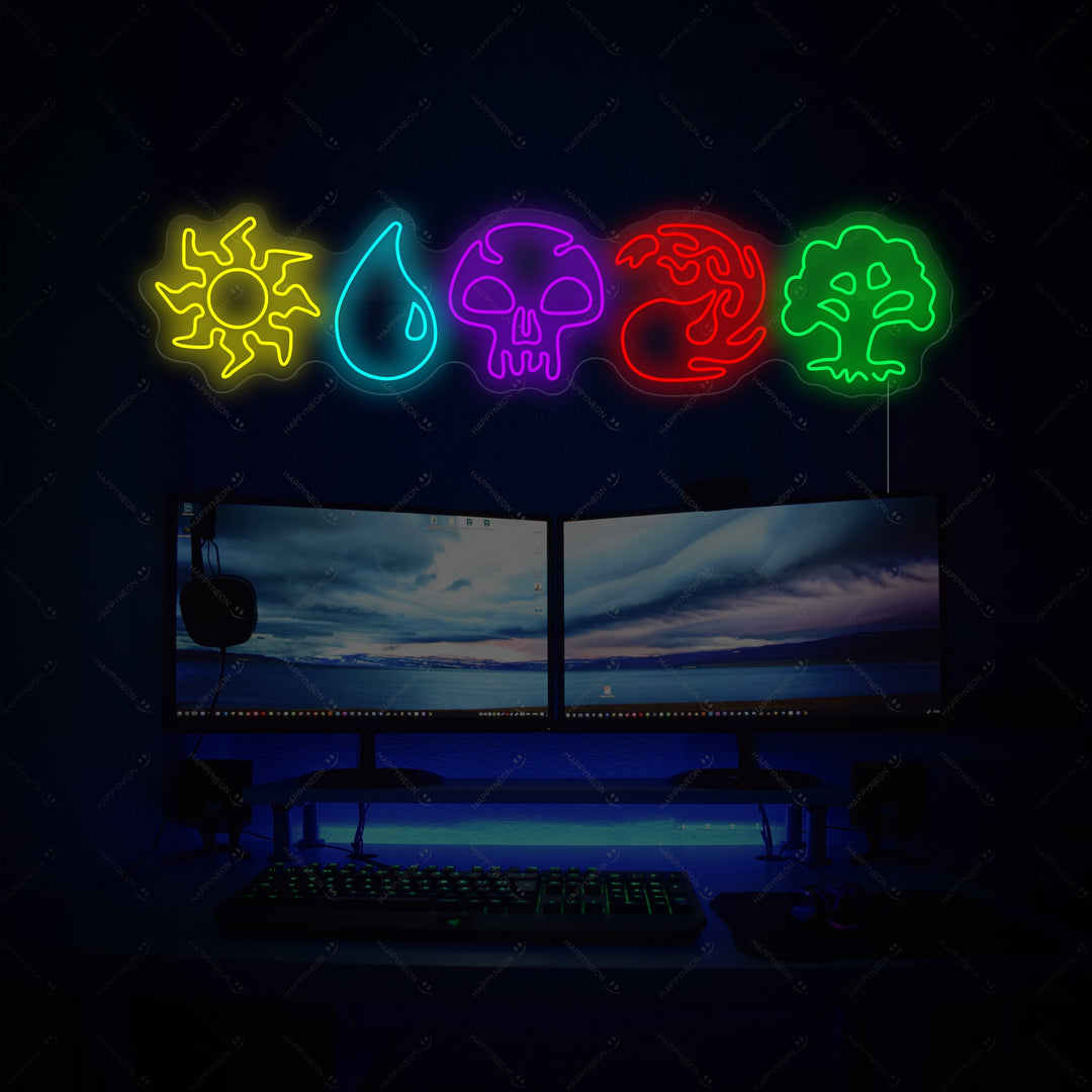 "Magisk MTG" Neonskilt