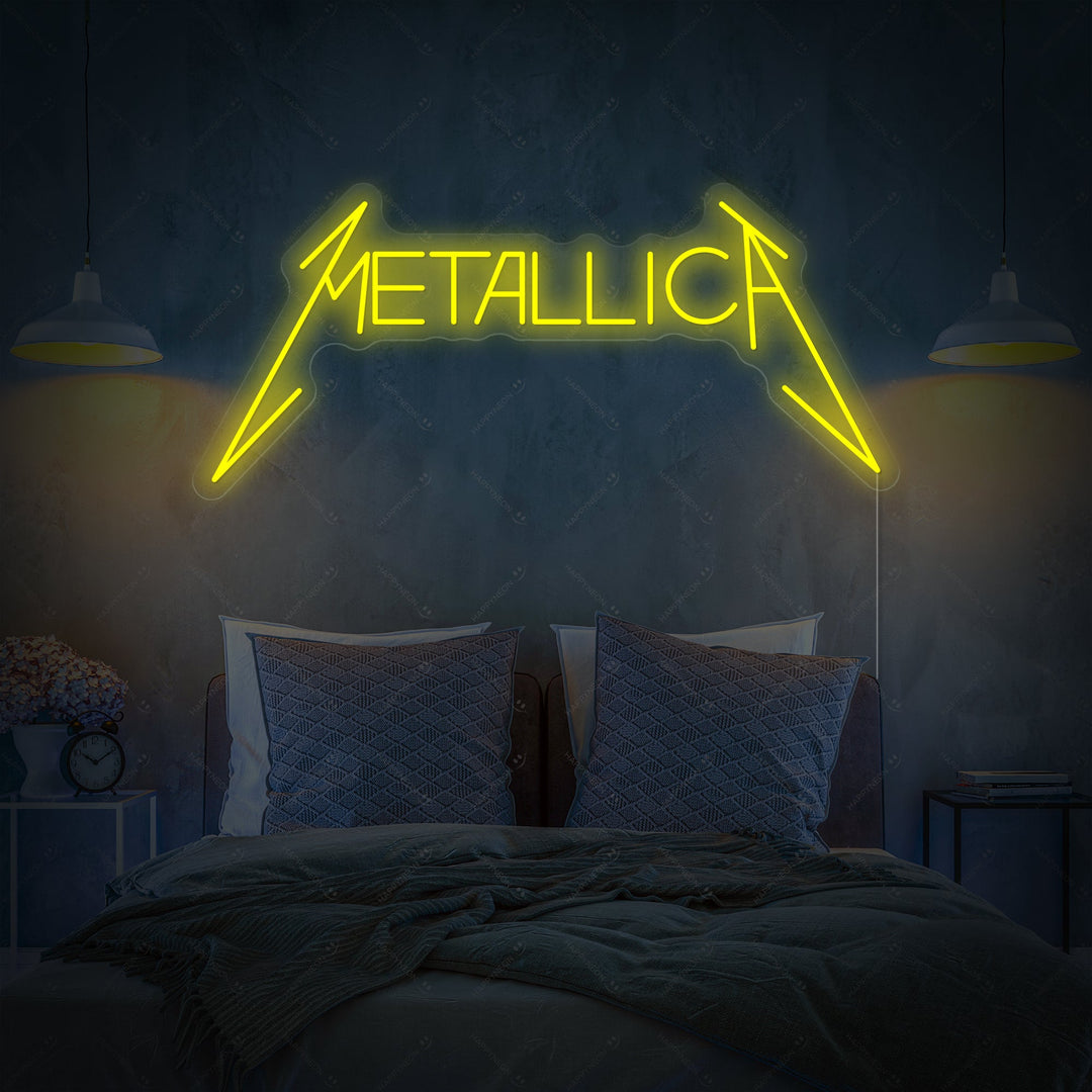 "Metallica" Neonskilt