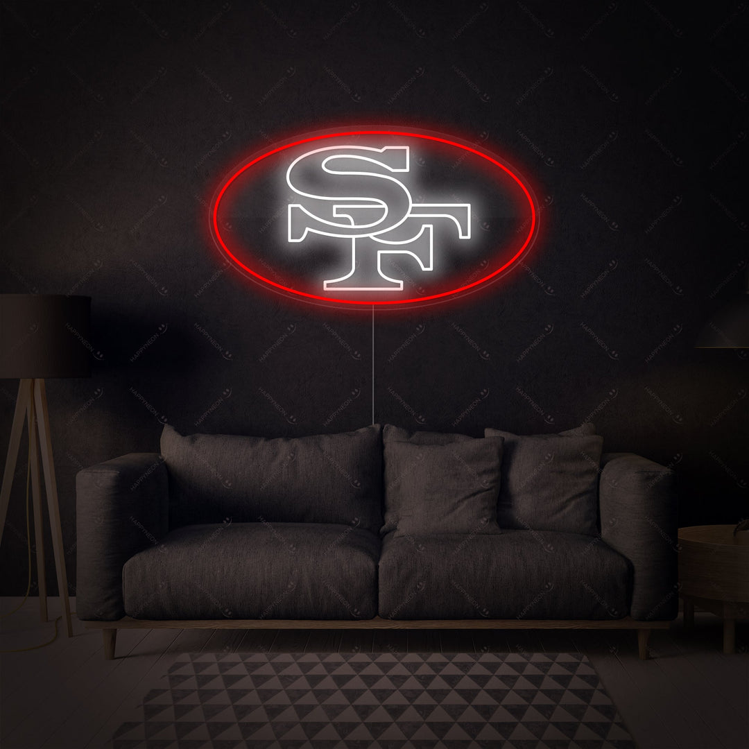 "Nfl Sf 49ers" Neonskilt