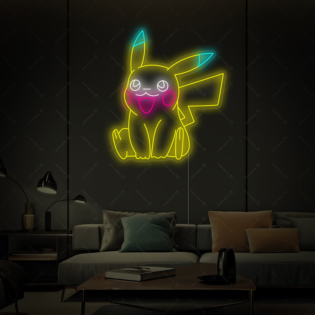 "Pikachu" Neonskilt