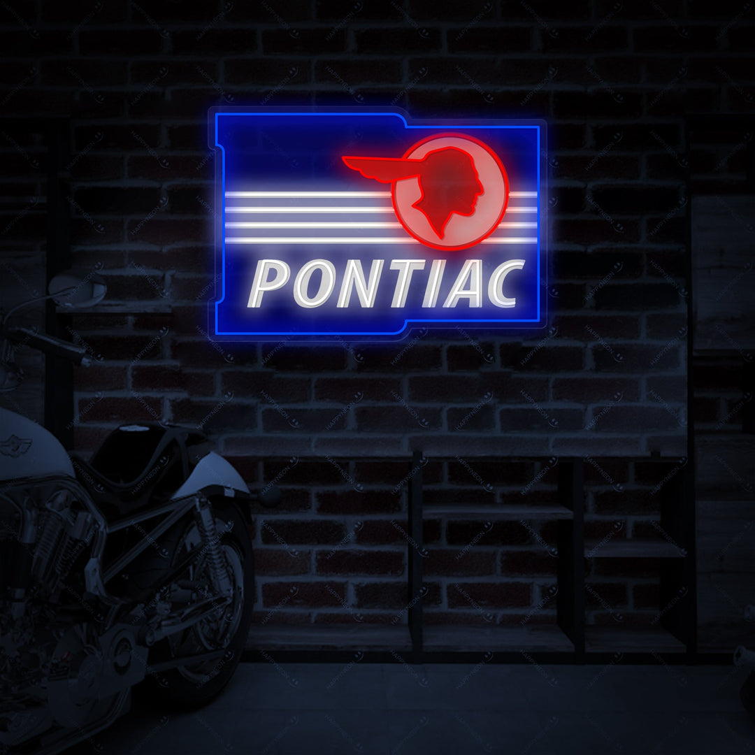 "Ponti-Car" Neonskilt