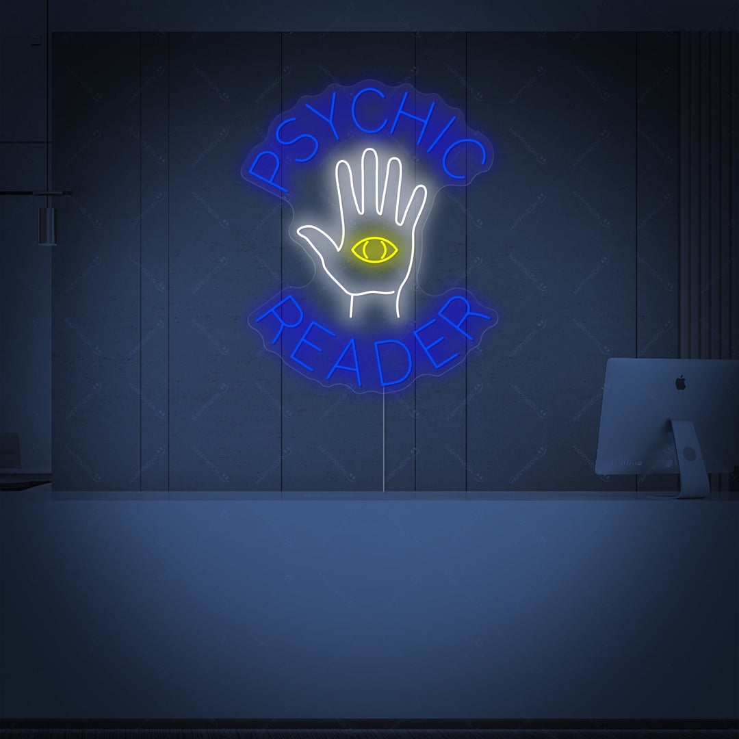 "Psychic Reader" Neonskilt