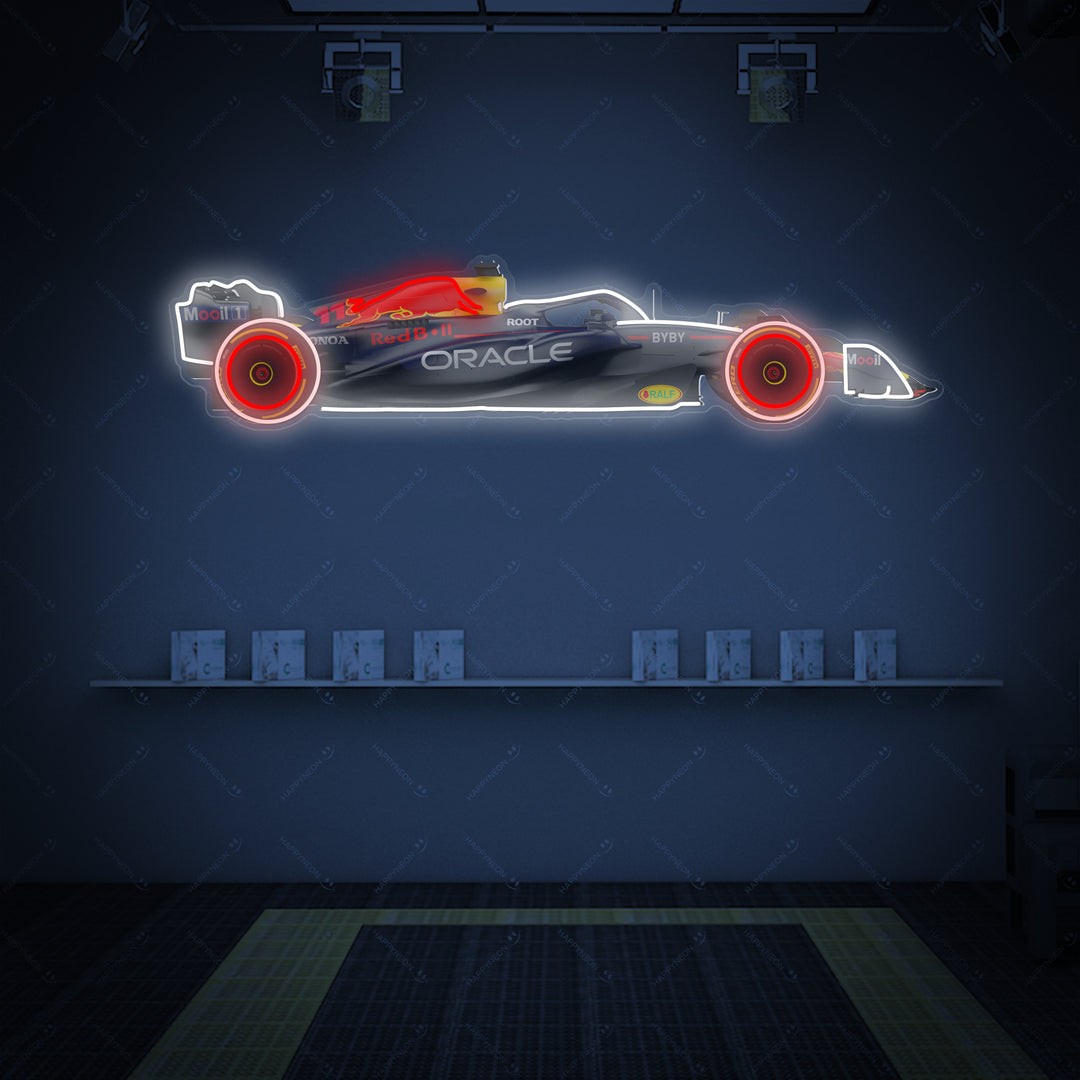 "Rb F Car" Neonskilt