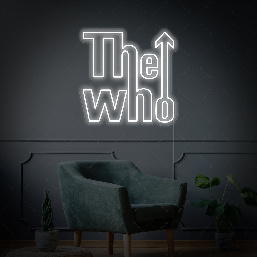 "The Who" Neonskilt