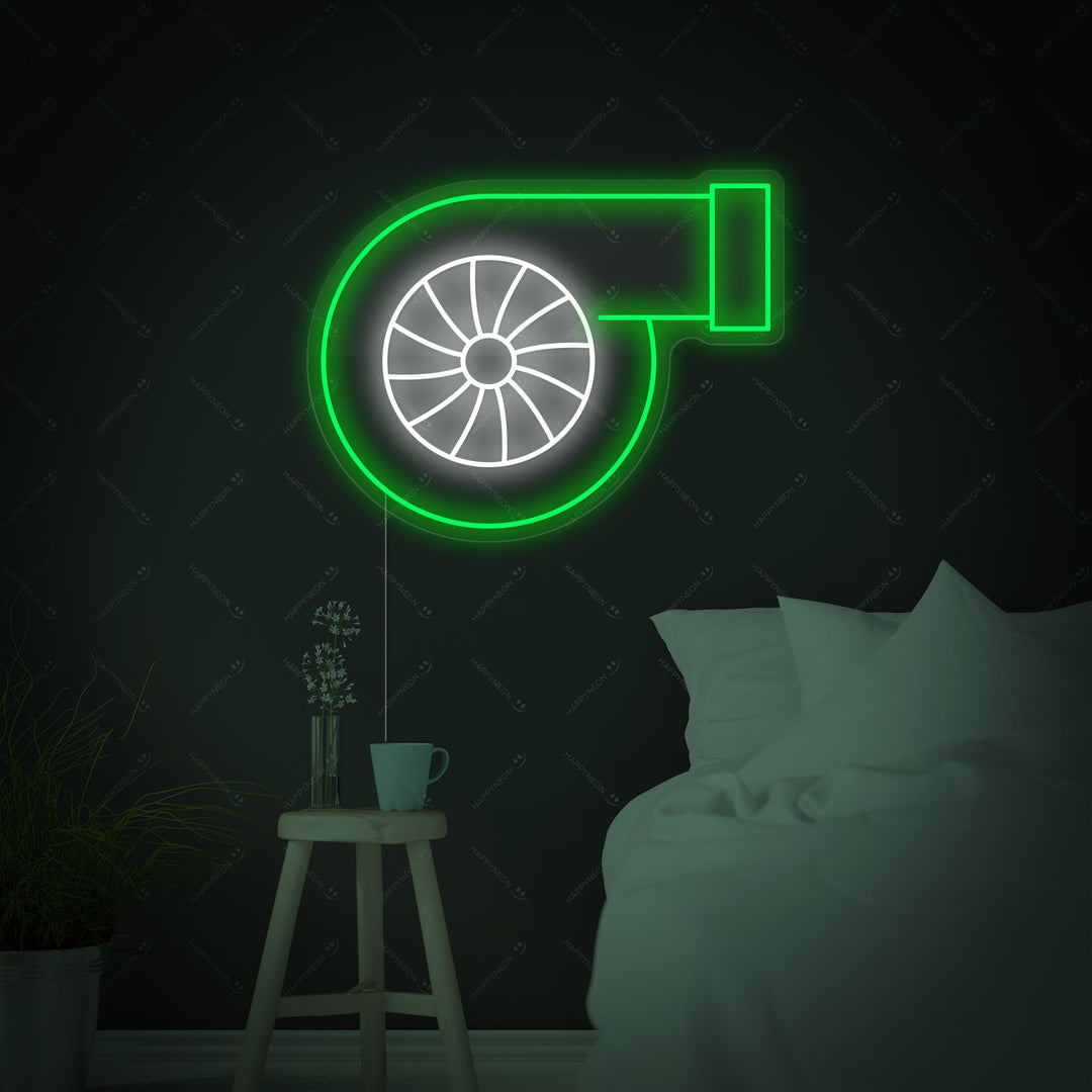 "Turbo" Neonskilt