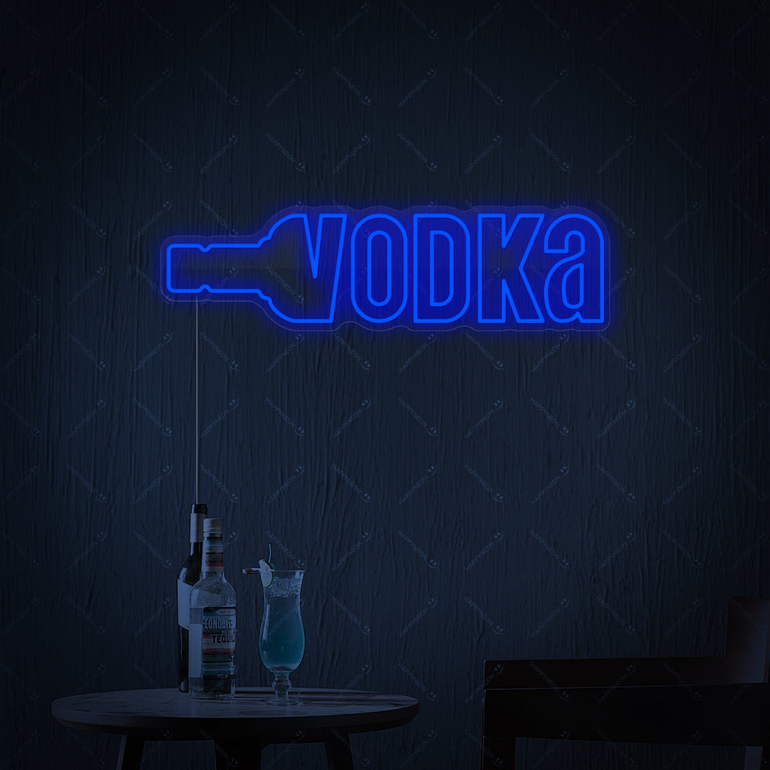 "Vodka" Neonskilt