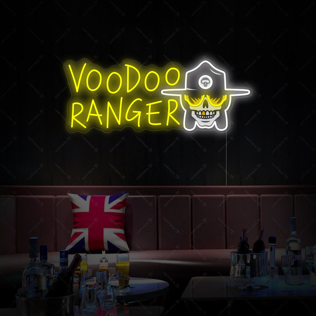 "Voodoo Ranger" Neonskilt