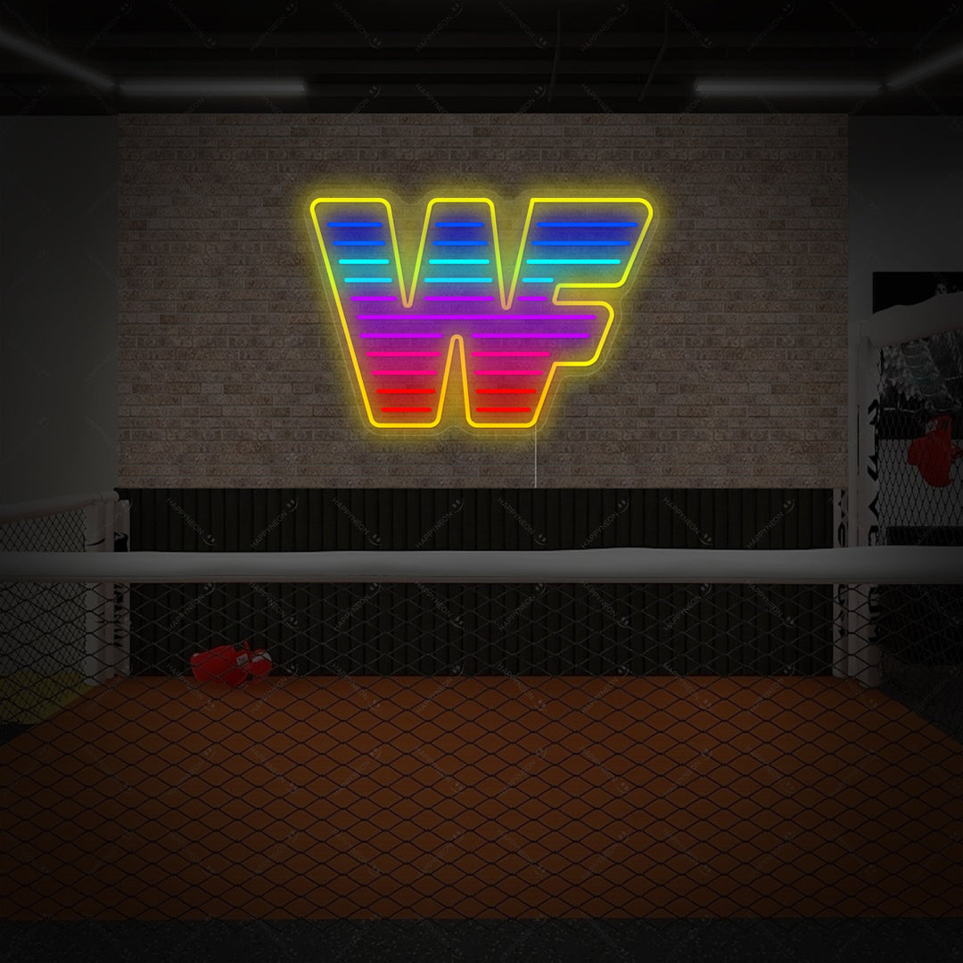 "Wwf Wrestling" Neonskilt