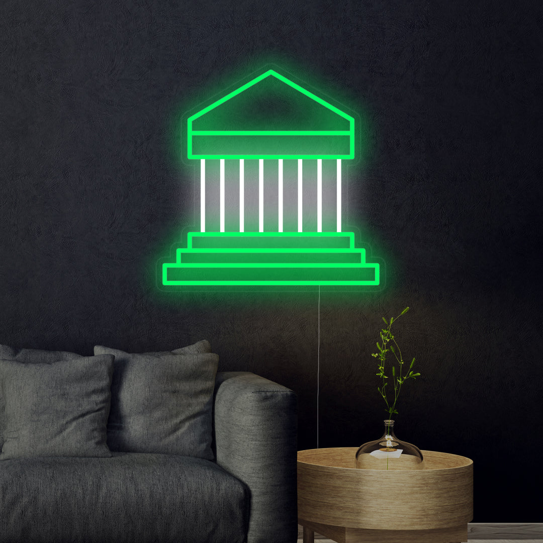 "Athen Akropolis Parthenon" Neonskilt