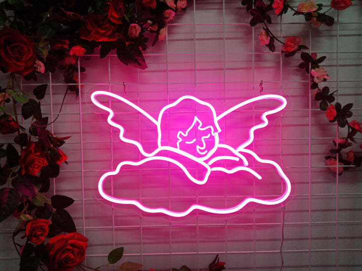 "Englebaby" Neonskilt (Lagerbeholdning: 5 enheder)