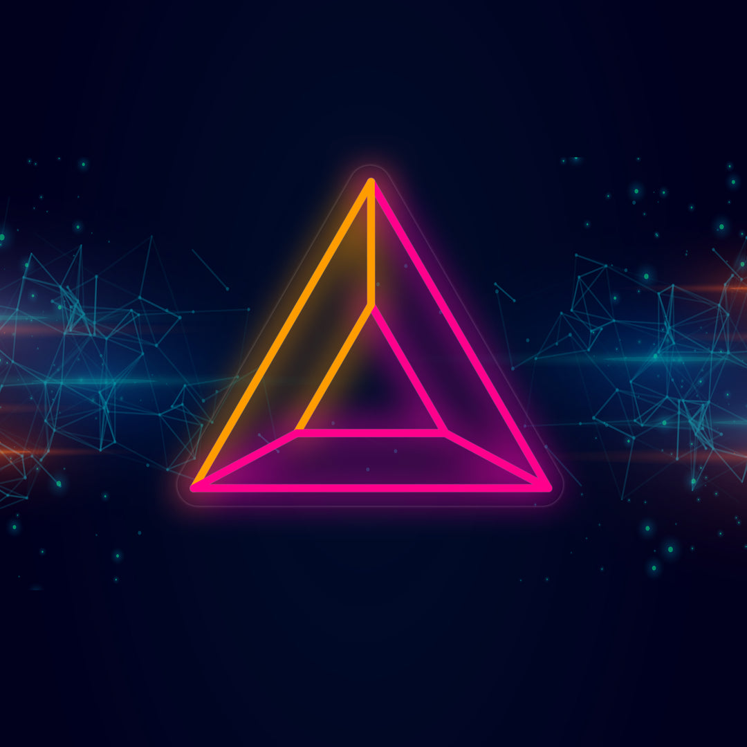 "Brave Coin" Neonskilt