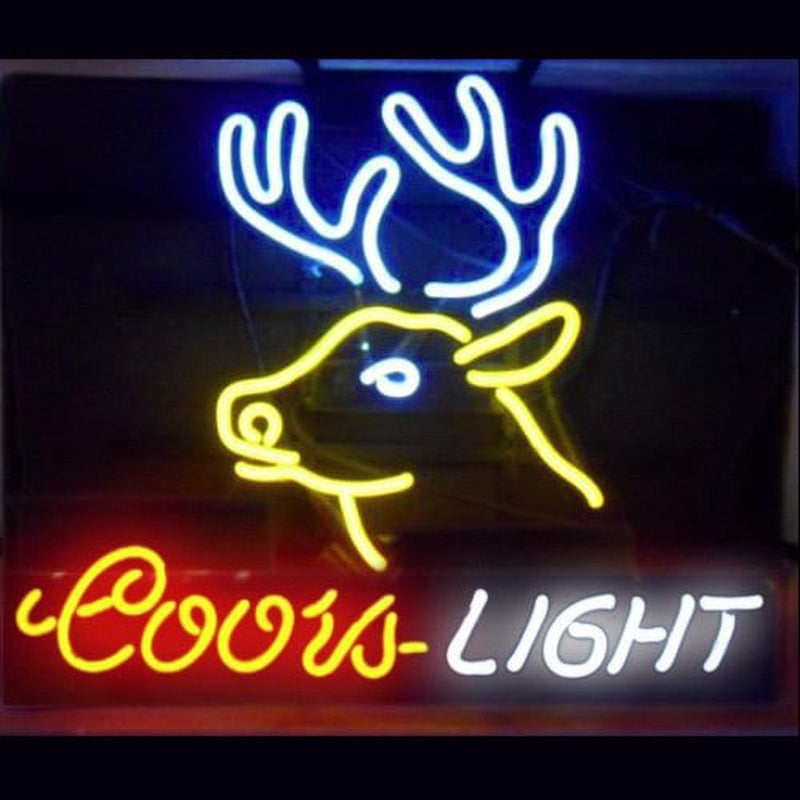 "Coors Hjort" Neonskilt