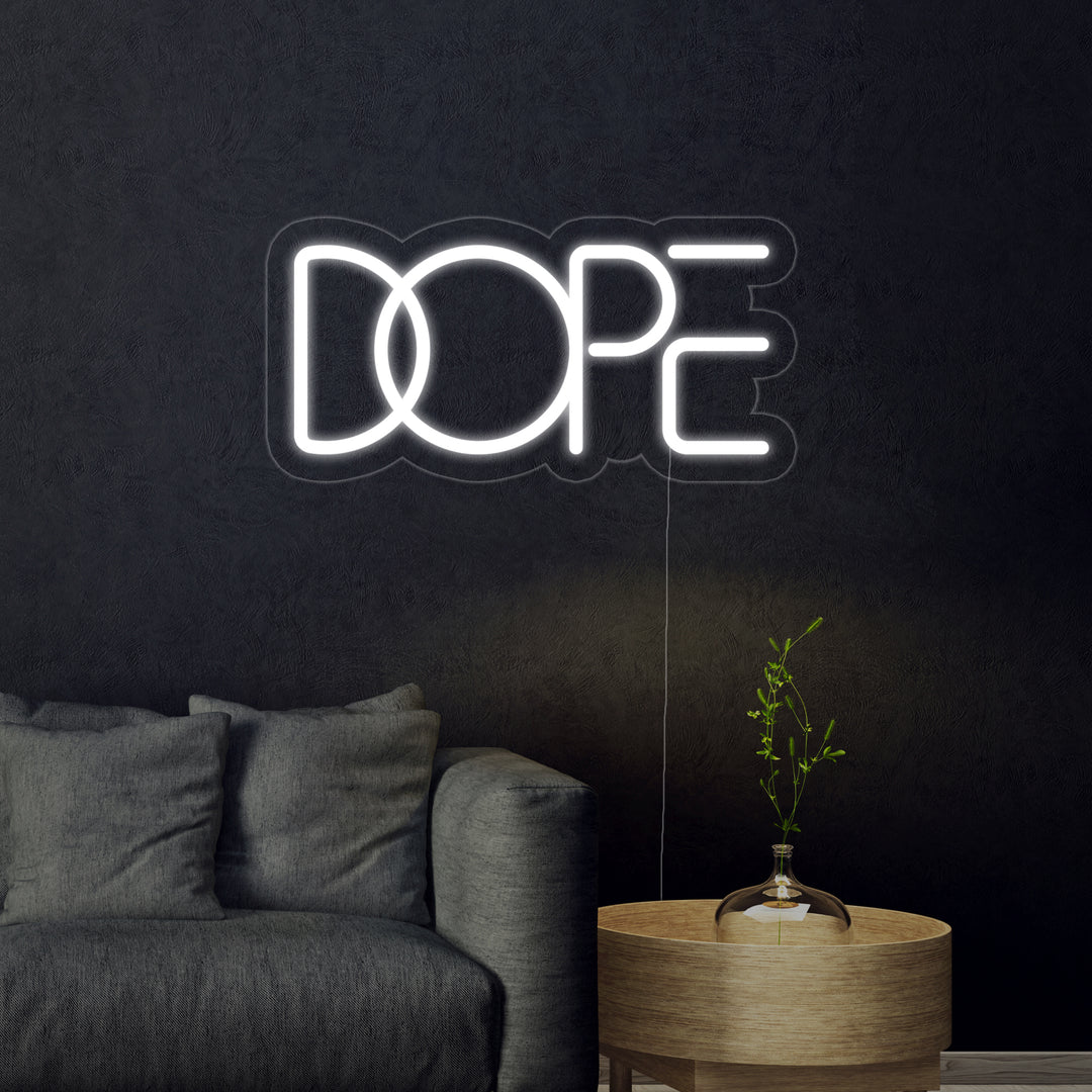 "DOPE" Neonskilt