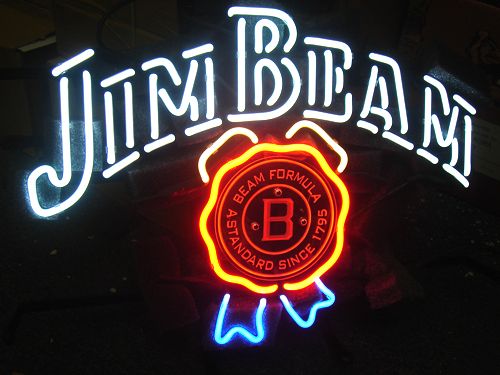 "Jim Beam" Neonskilt