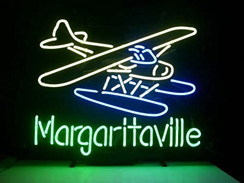 "Jimmy Buffett Margaritaville Airplane Beer" Neonskilt