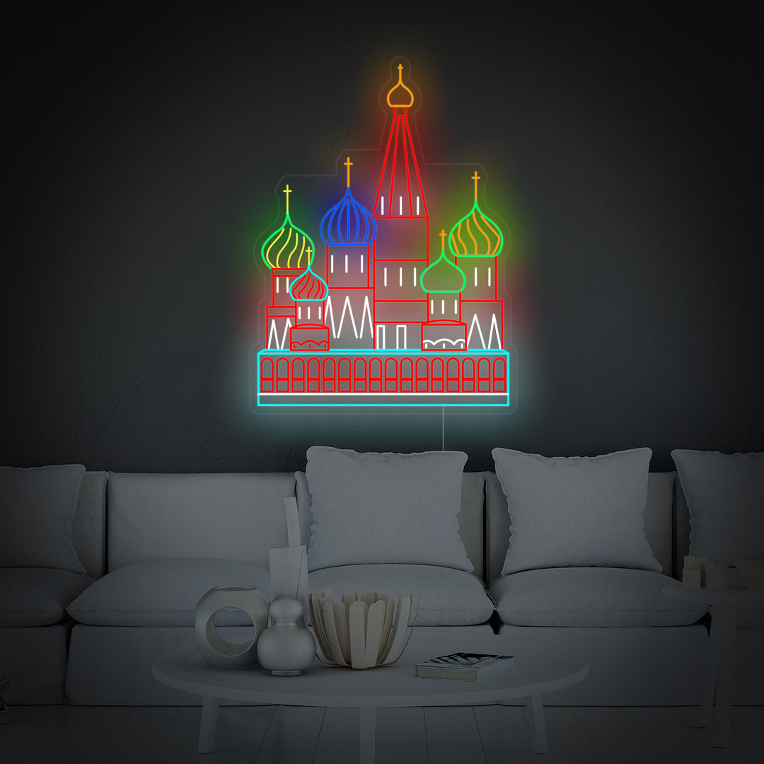 "Moscow Kremlin" Neonskilt