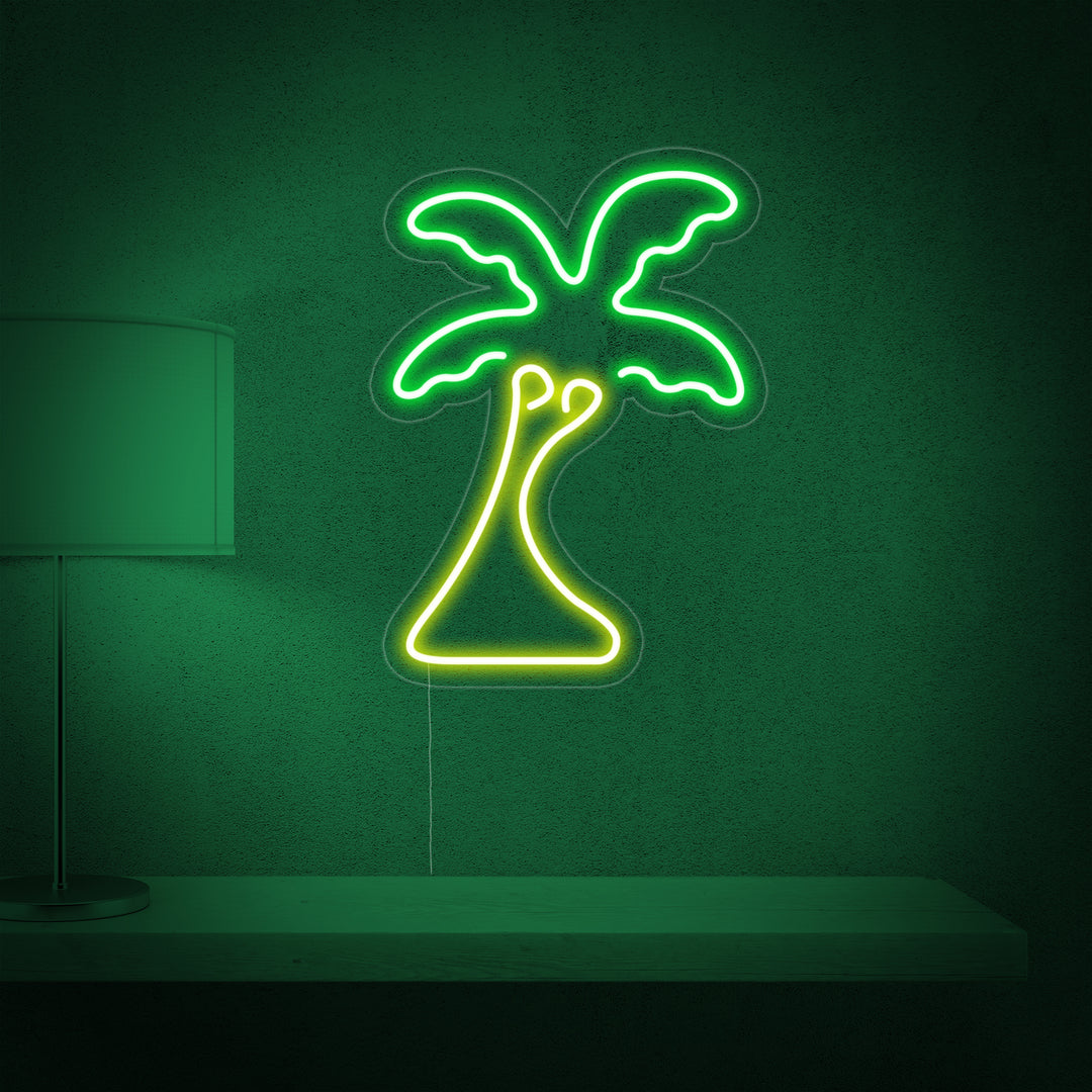 "Palmtree" Neonskilt