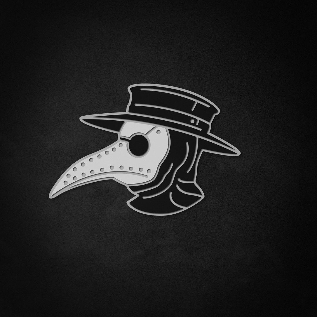 "Plague Doctor" Neon Like