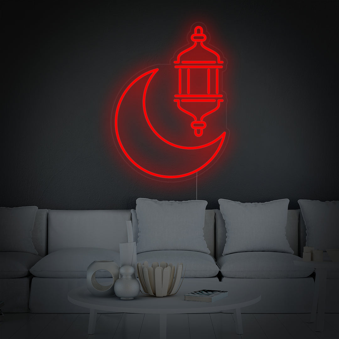 "Ramadan Kareem Cover Arabisk Højtid" Neonskilt