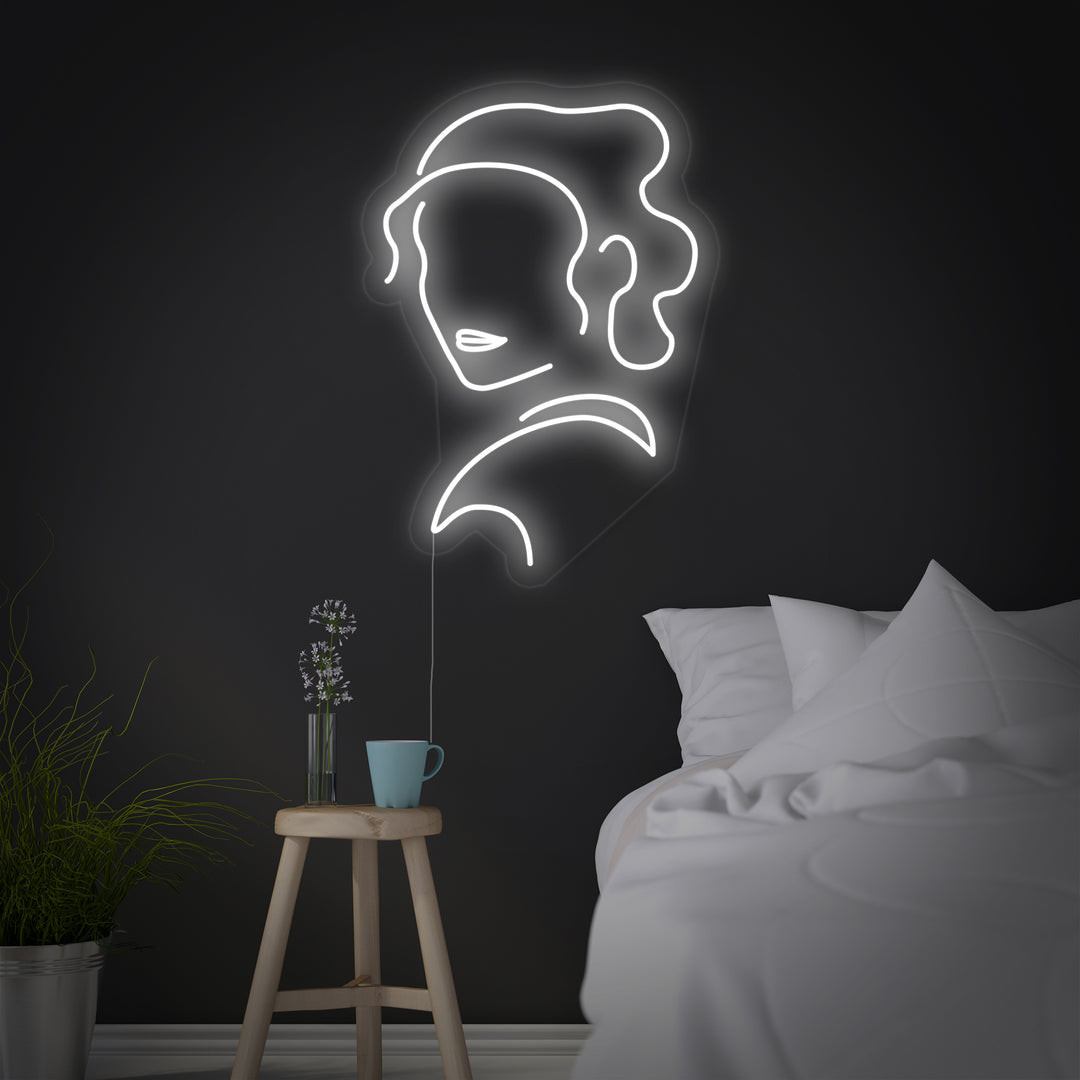 "Rey Skywalker" Neonskilt