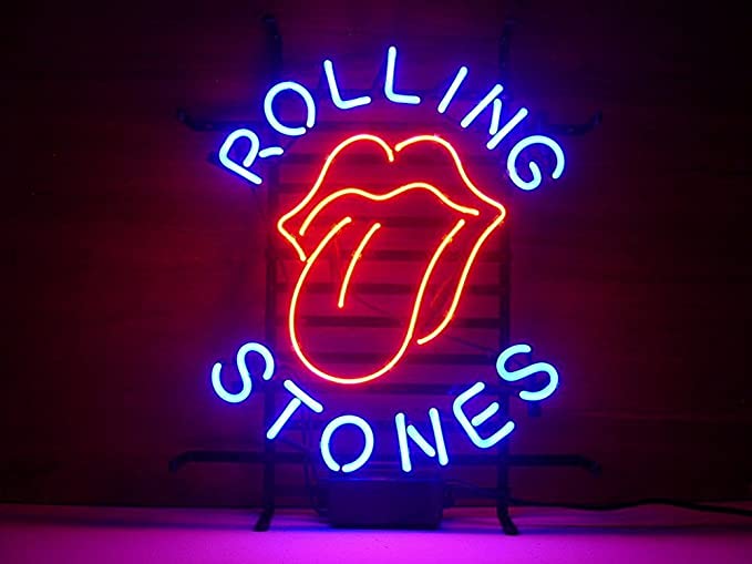 "Rolling Stones" Neonskilt