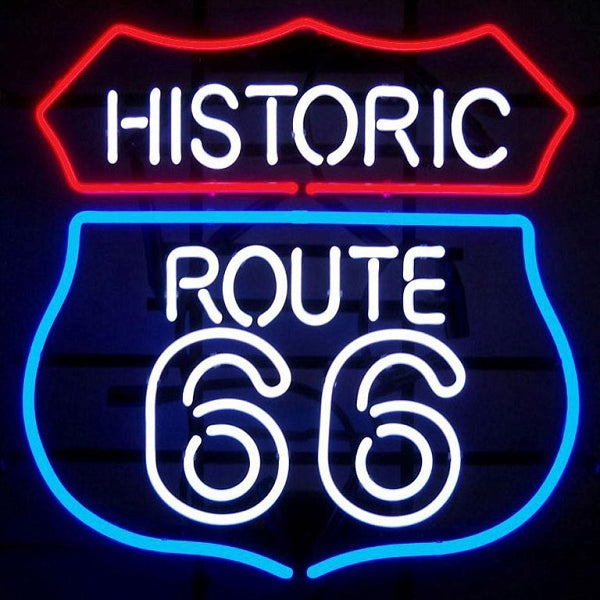 "Route 66" Neonskilt