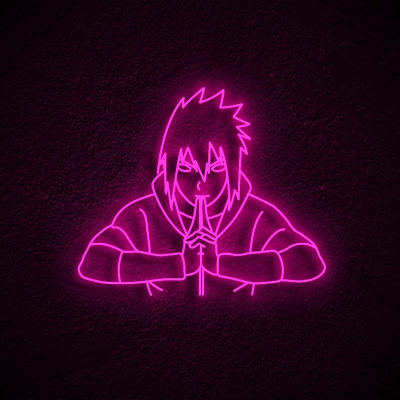 "Sasuke" Neonskilt