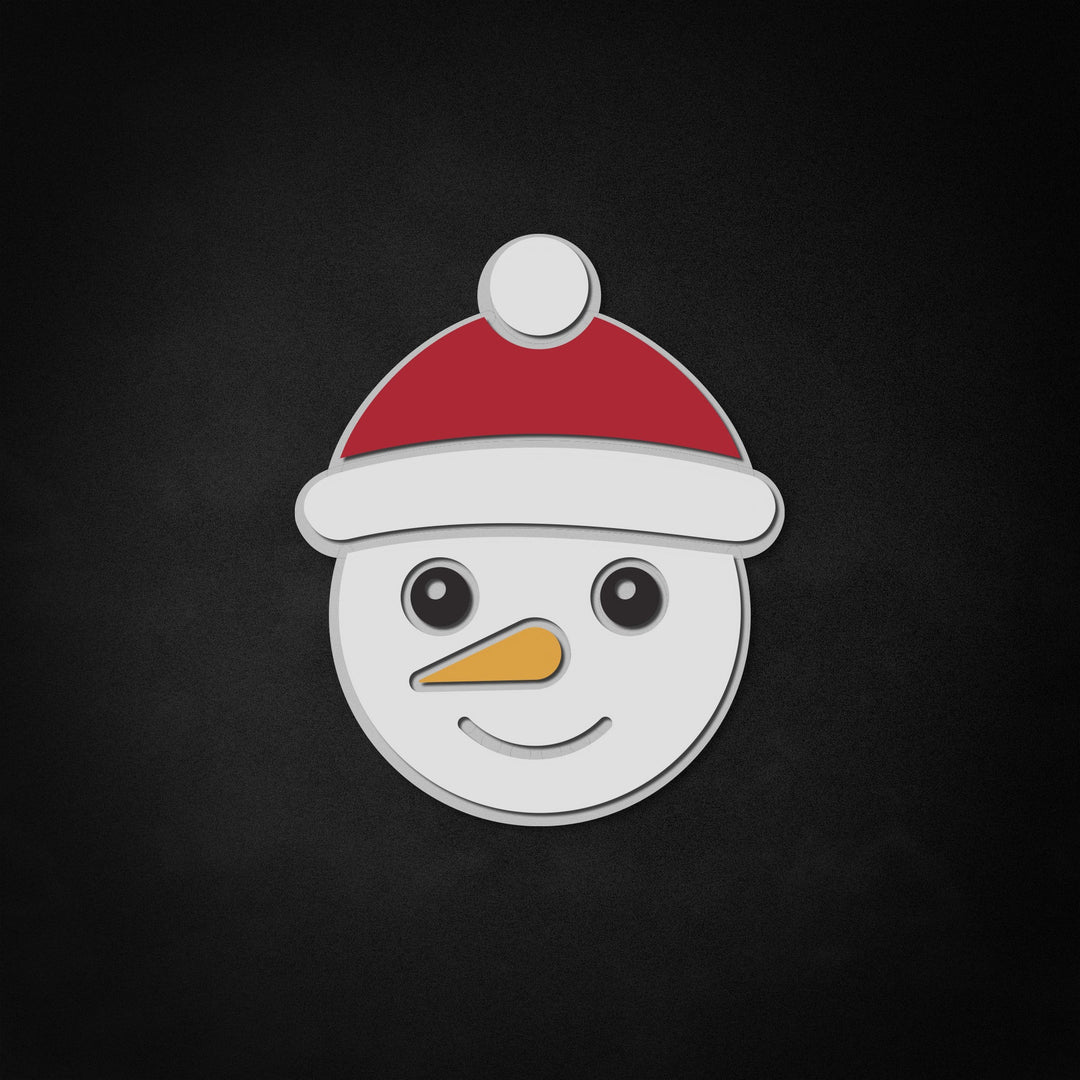 "Snemandsansigt" Neon Like