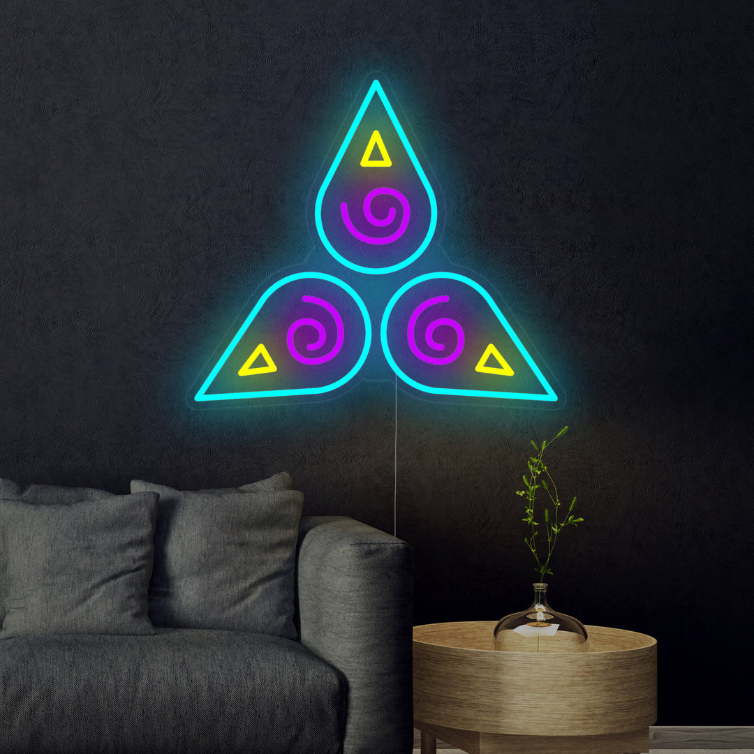 "Spirituel" Neonskilt
