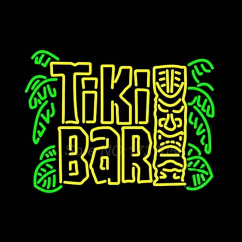 "TIKI Bar" Neonskilt