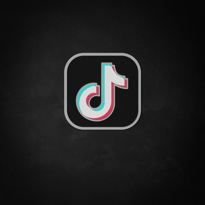 "Tiktok logo" Neon Like