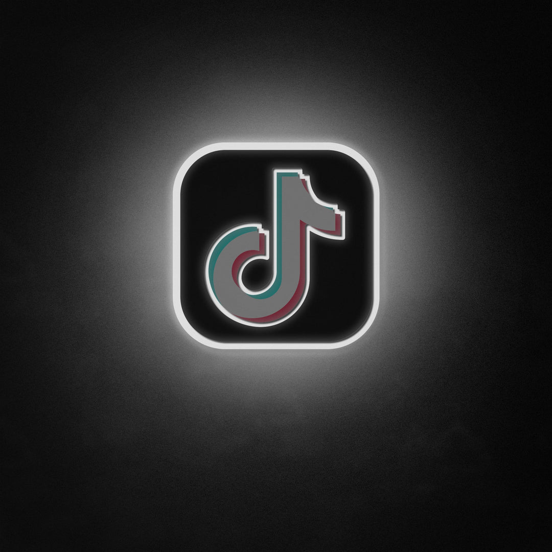 "Tiktok logo" Neon Like