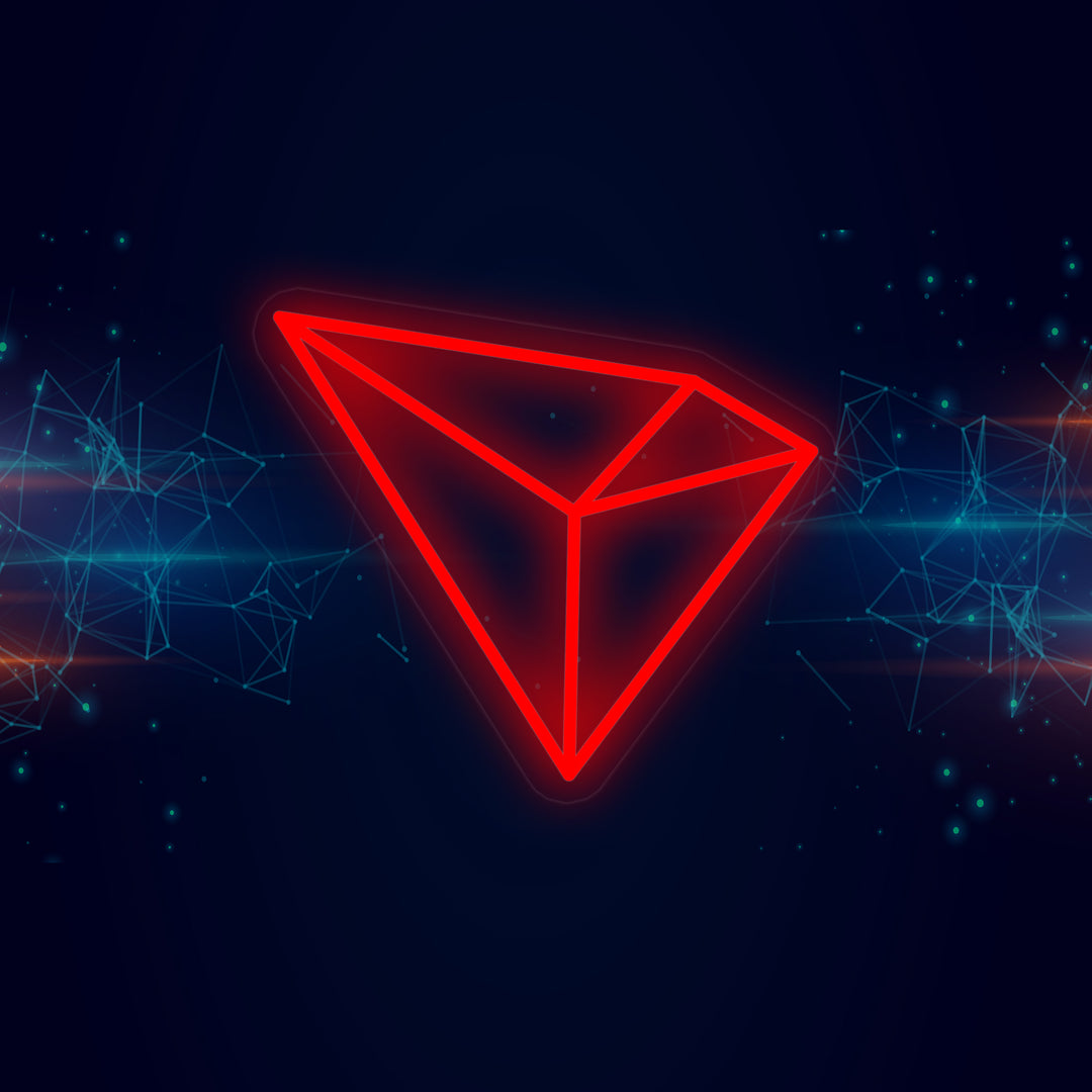 "Tron Trx-Logo" Neonskilt