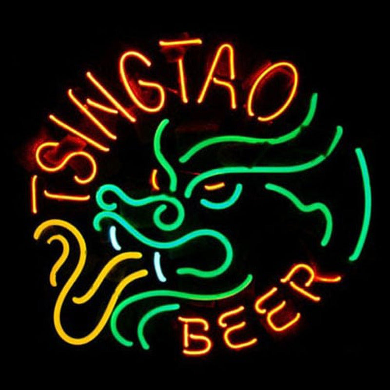 "Tsingtao Beer" Neonskilt