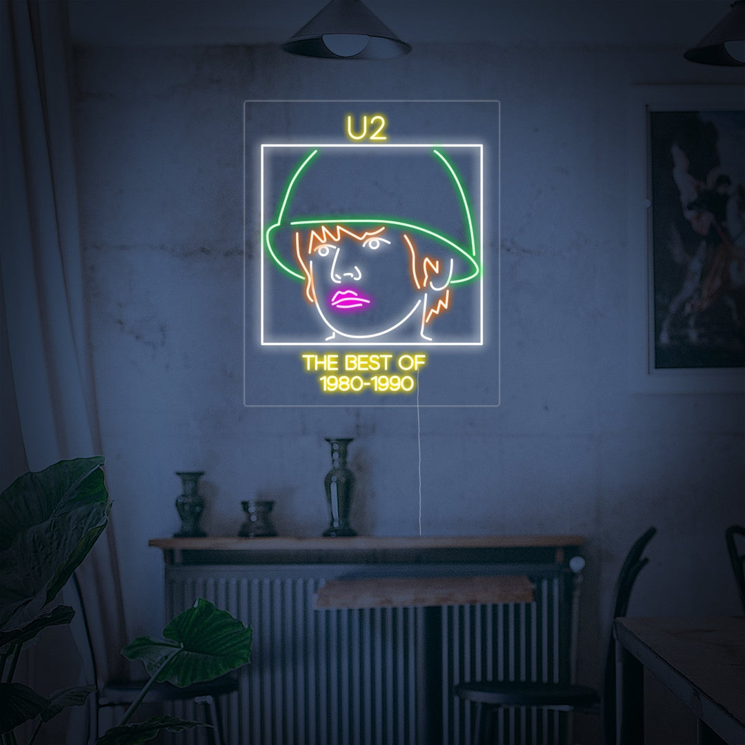 "U2" Neonskilt